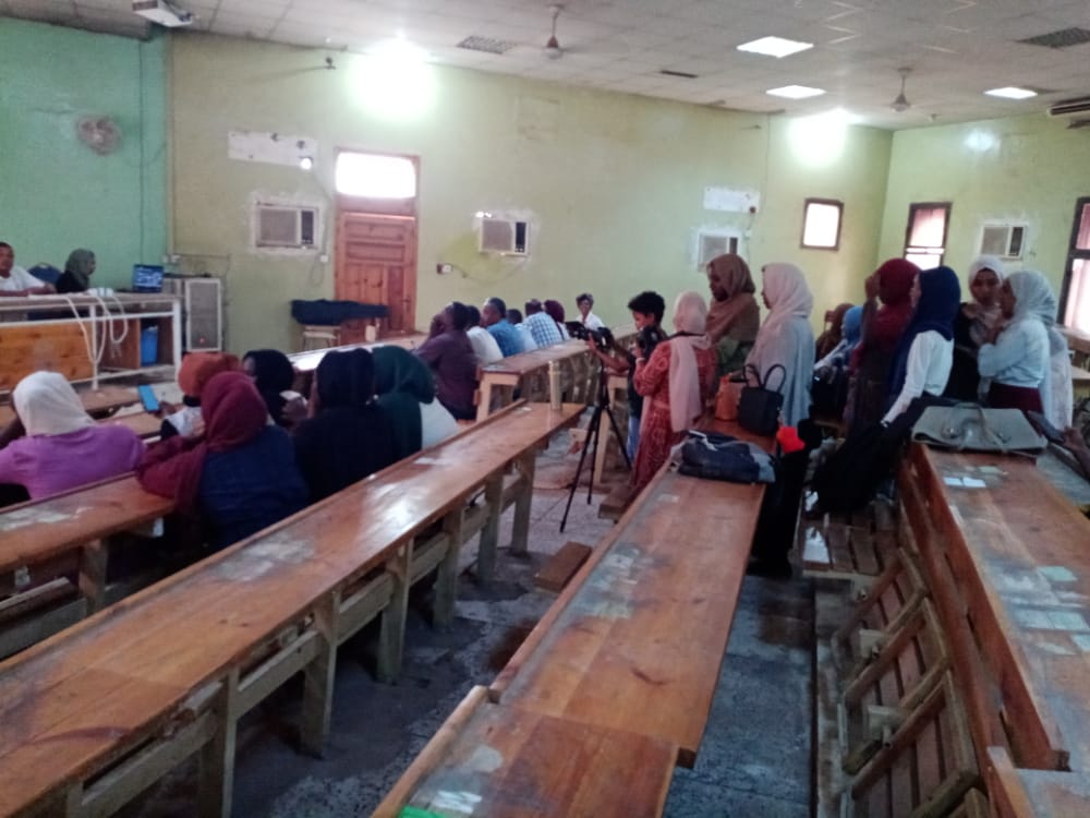 ختام رائع لدورة التوثيق البصري بكلية الفنون الجميلة بجامعة السودان