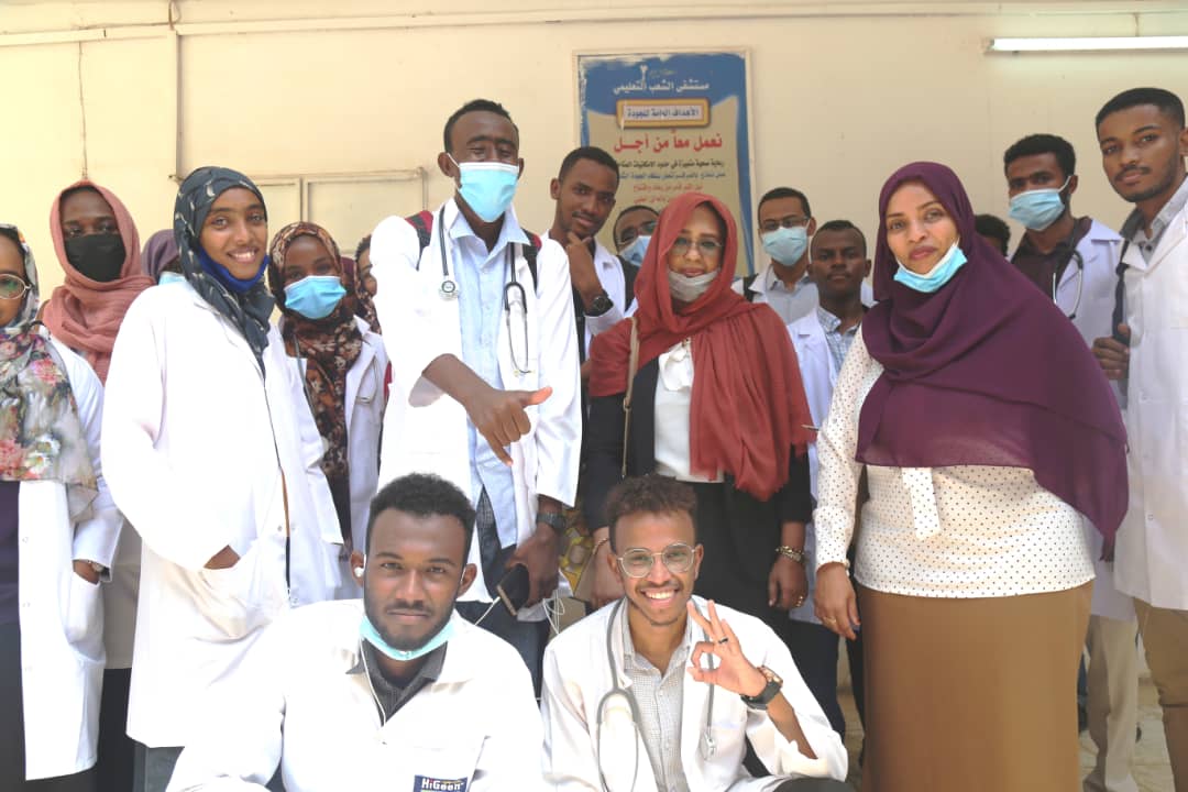 إنطلاقة إمتحانات الجهاز التنفسي والكورس التدريبي لطلاب كلية الطب بجامعة السودان