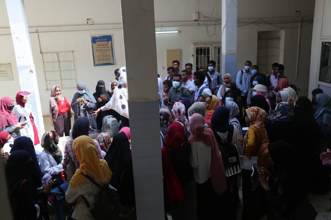 إنطلاقة إمتحانات الجهاز التنفسي والكورس التدريبي لطلاب كلية الطب بجامعة السودان