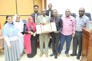 Honoring SUST Graduates Who Won Fifth Place in Dell Technologies Graduation Project Competition